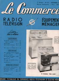 le commerce radioelectrique no 10 de 1952