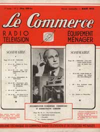 le commerce radioelectrique no 3 de 1952