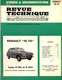 revue technique r16