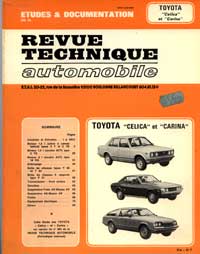 revue technique toyota celica carina 