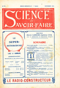 science & savoir faire no 77