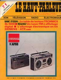 haut parleur no 1608