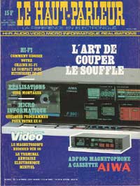 haut parleur no 1702
