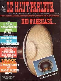 haut parleur no 1713