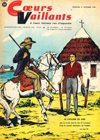 coeurs vaillants no 38 de 1958