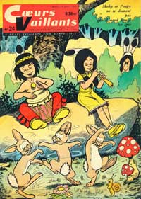 coeurs vaillants no 24 de 1961