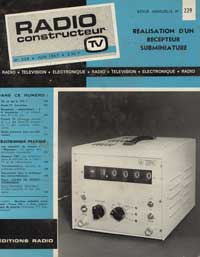 radio constructeur no 229
