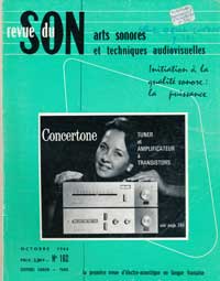 revue du son no 162