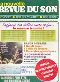 revue du son no 15
