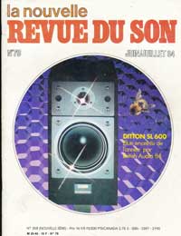 revue du son no 79